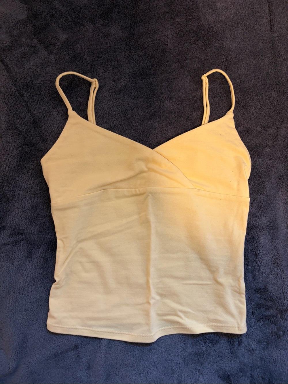 URBAN OUTFITTERS yellow Bec Plunging Surplice Cami